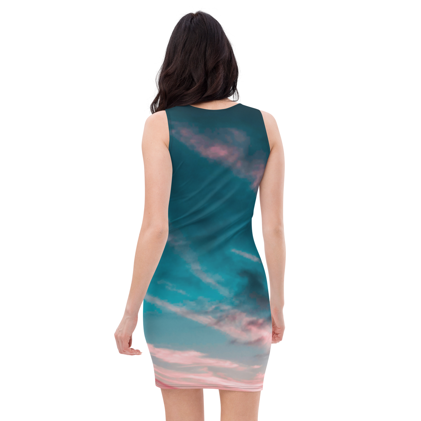 "Mermaid on the Moon" Sunset Dress