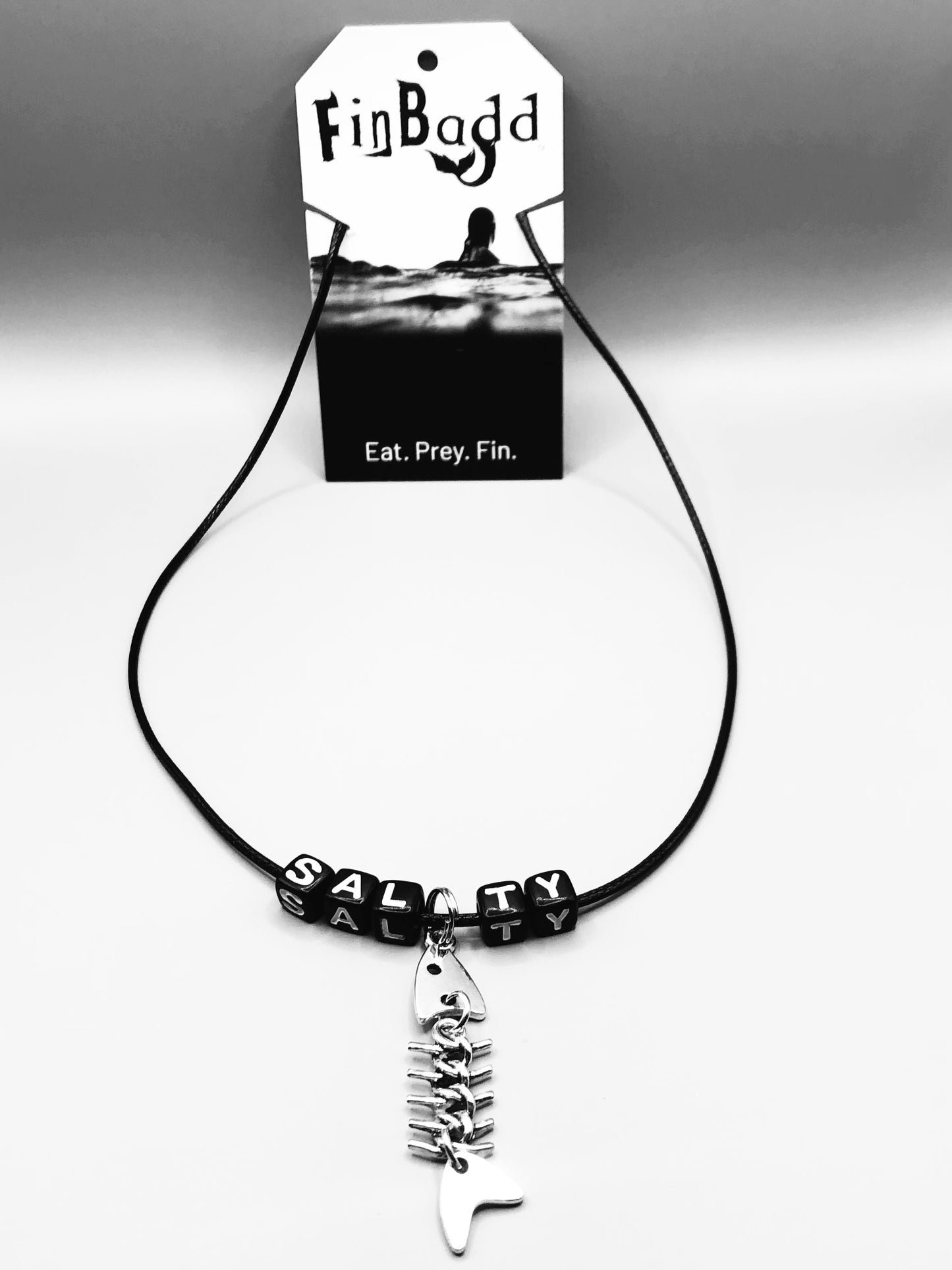 Salty Fish Bone Necklace