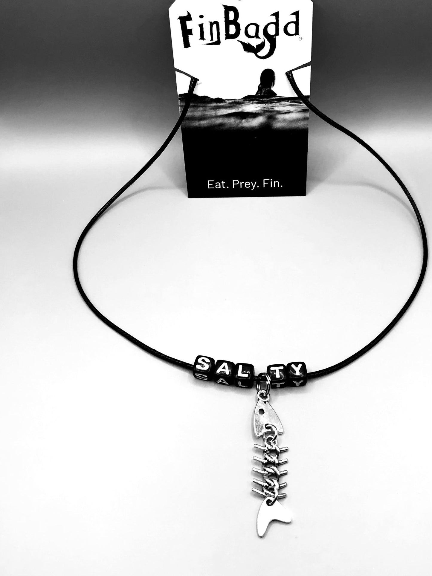 Salty Fish Bone Necklace