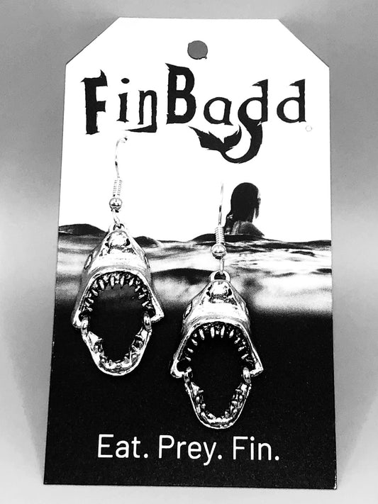 Shark Earrings, "JawzBreaker" Dangles